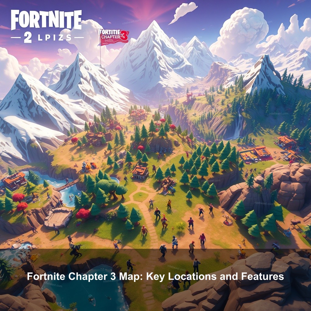 Fortnite Chapter 3 Map: Key Locations and Features