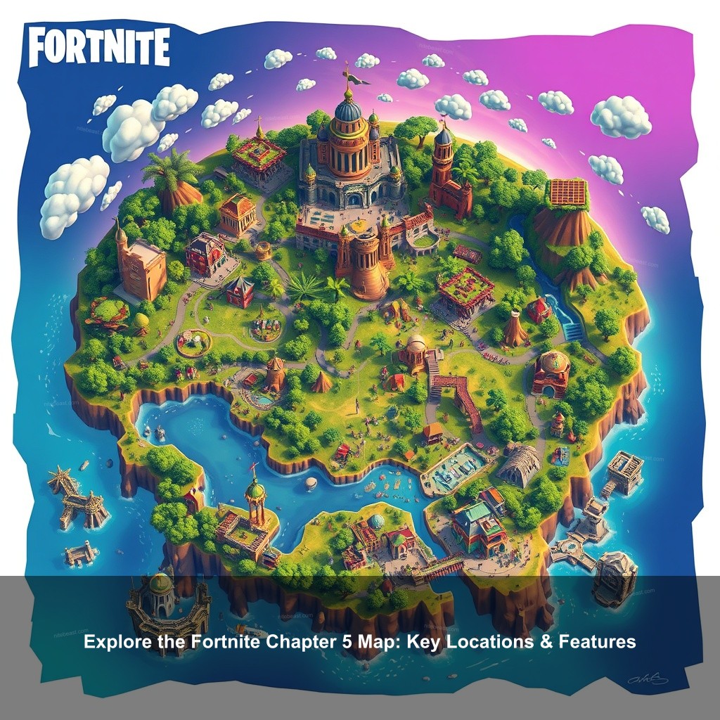 Explore the Fortnite Chapter 5 Map: Key Locations & Features