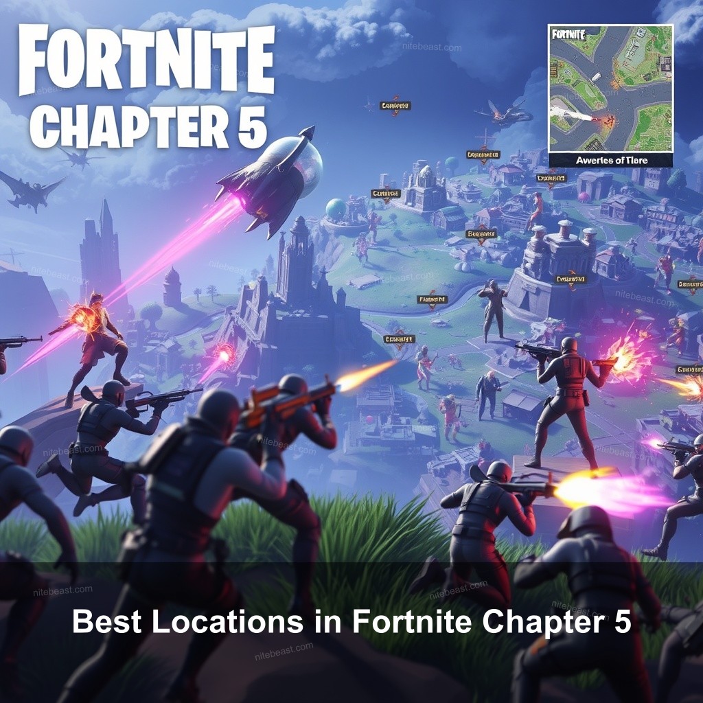 Best Locations in Fortnite Chapter 5