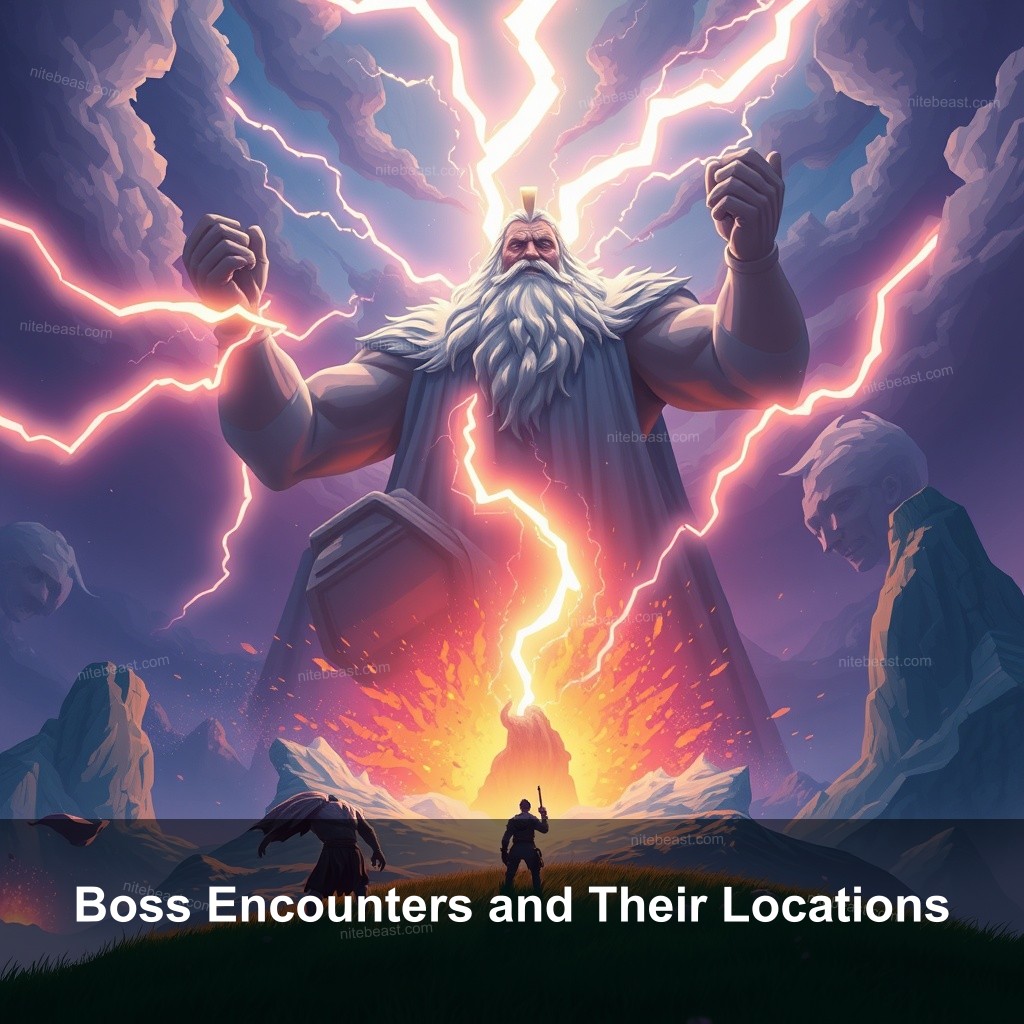 Boss Encounters and Their Locations