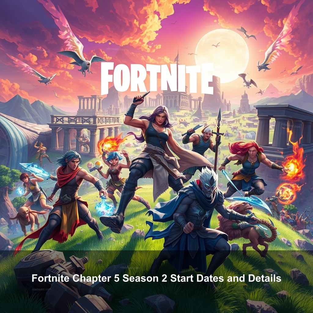 Fortnite Chapter 5 Season 2 Start Dates and Details