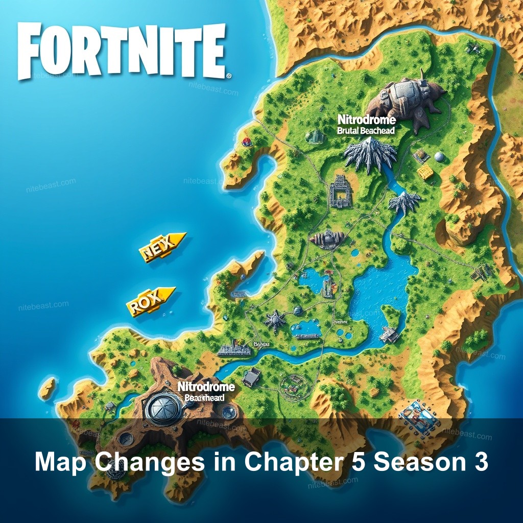 Map Changes in Chapter 5 Season 3