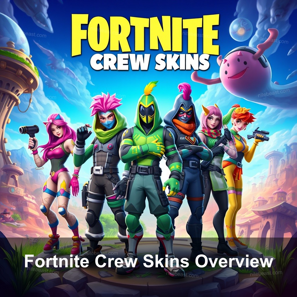 Fortnite Crew Skins Overview