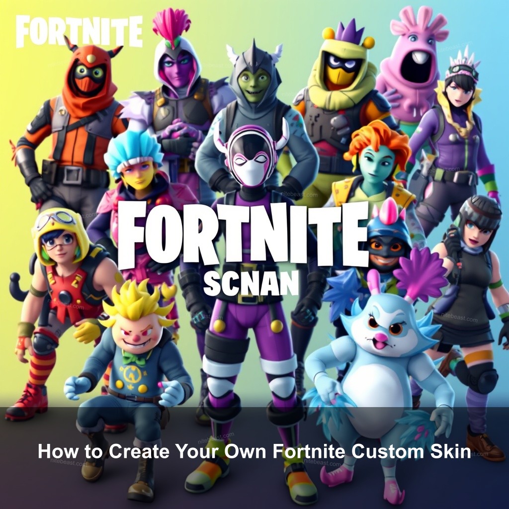 How to Create Your Own Fortnite Custom Skin