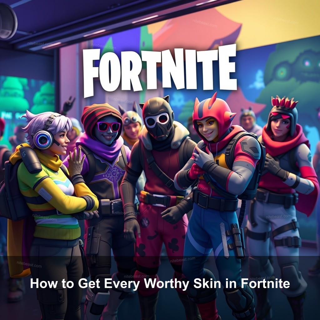 How to Get Every Worthy Skin in Fortnite