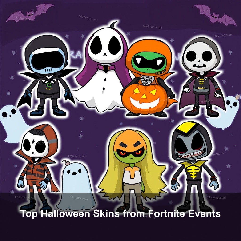 Top Halloween Skins from Fortnite Events