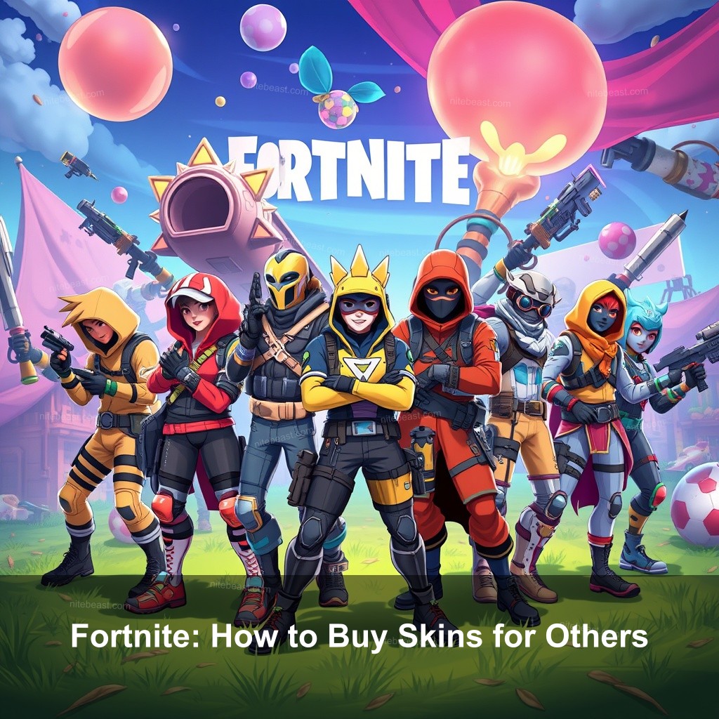 Fortnite: How to Buy Skins for Others