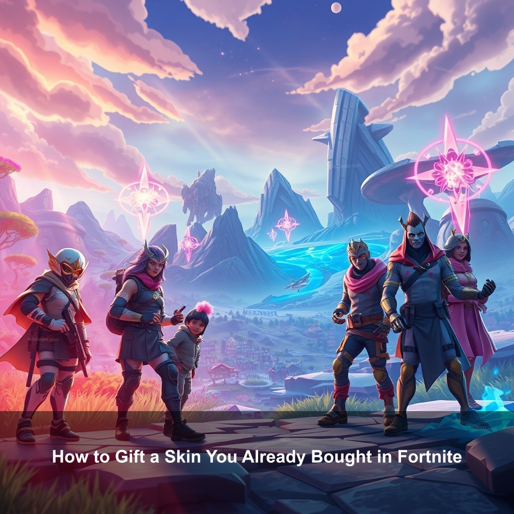 How to Gift a Skin You Already Bought in Fortnite