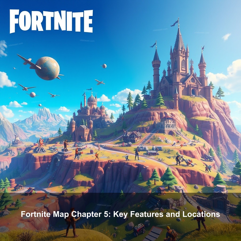 Fortnite Map Chapter 5: Key Features and Locations