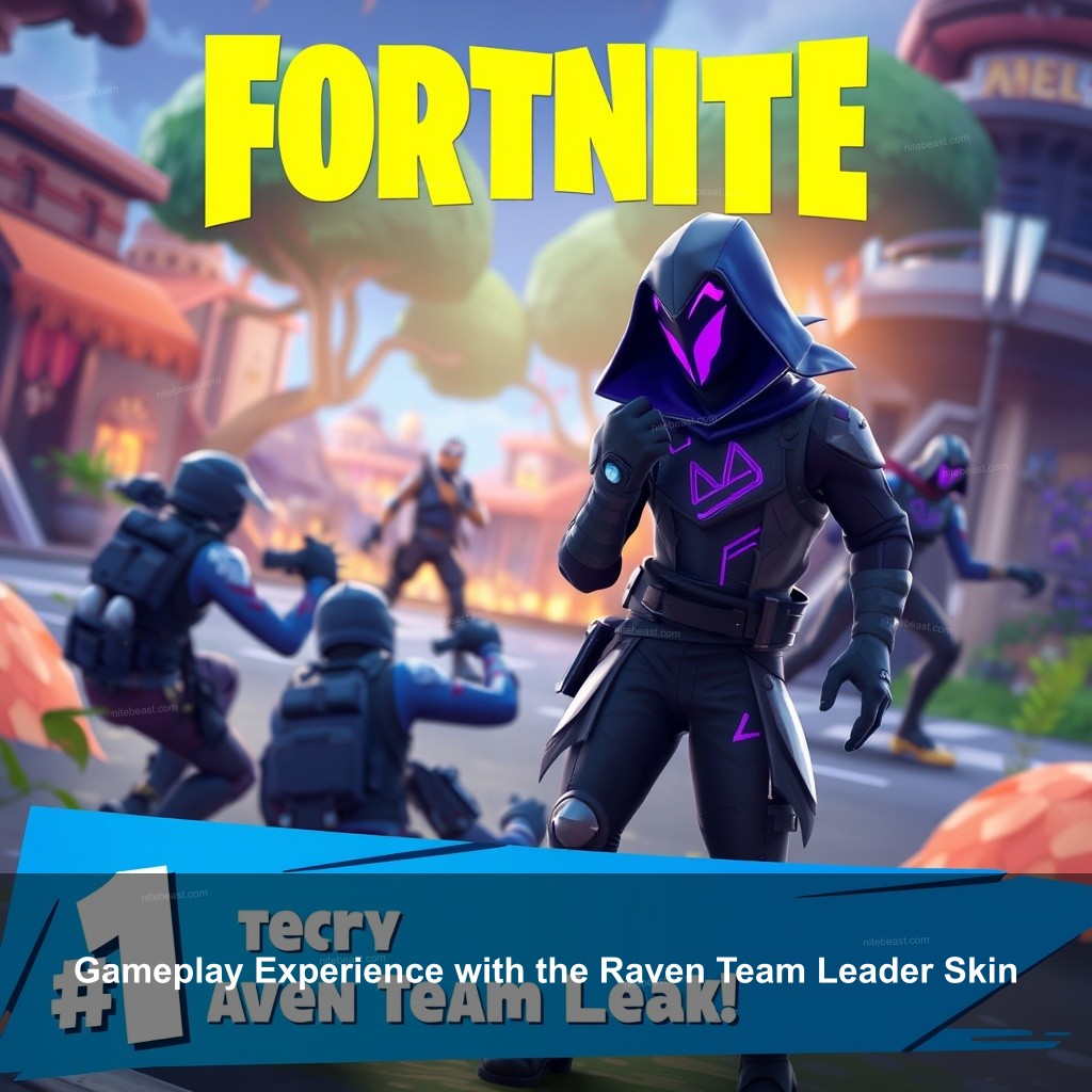 Gameplay Experience with the Raven Team Leader Skin