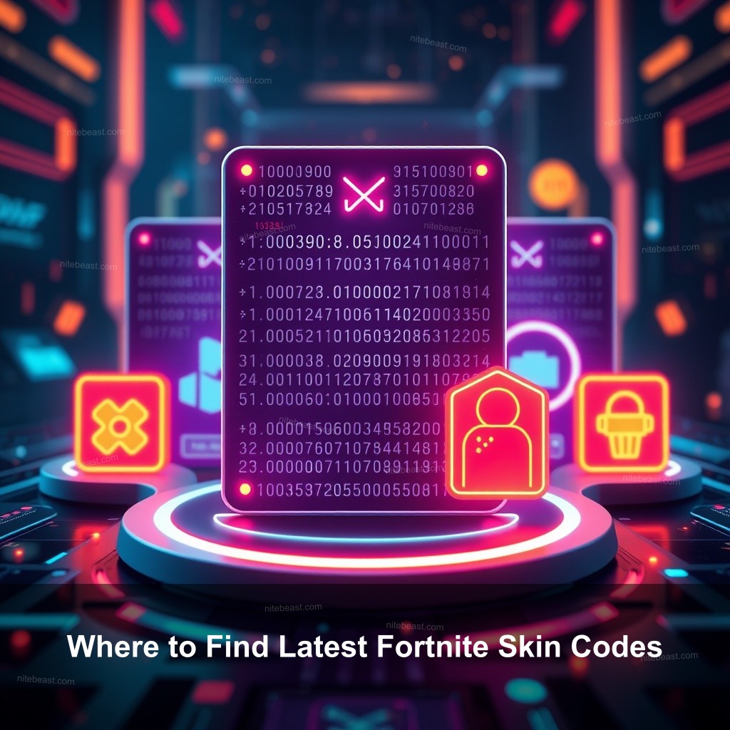 Where to Find Latest Fortnite Skin Codes