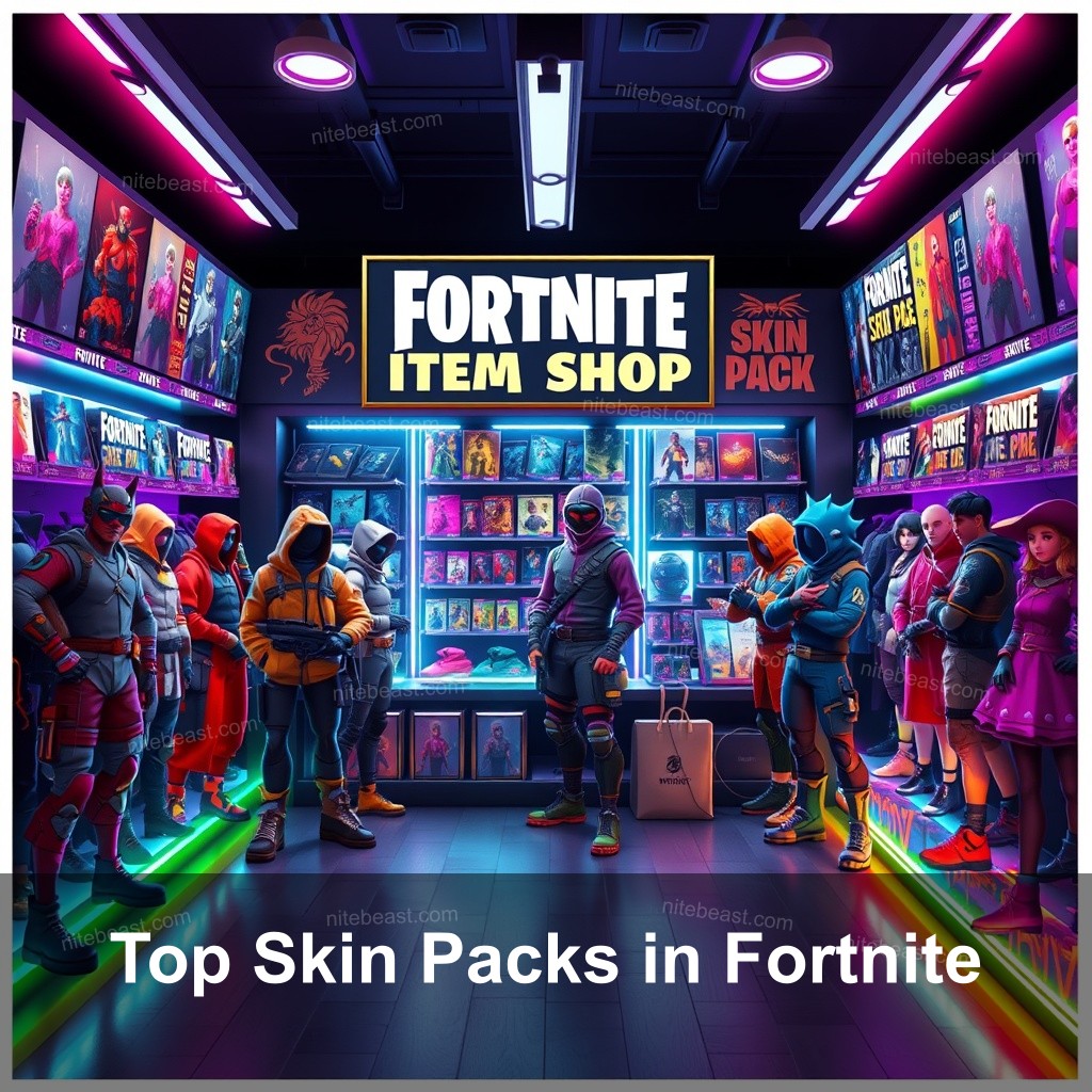 Top Skin Packs in Fortnite