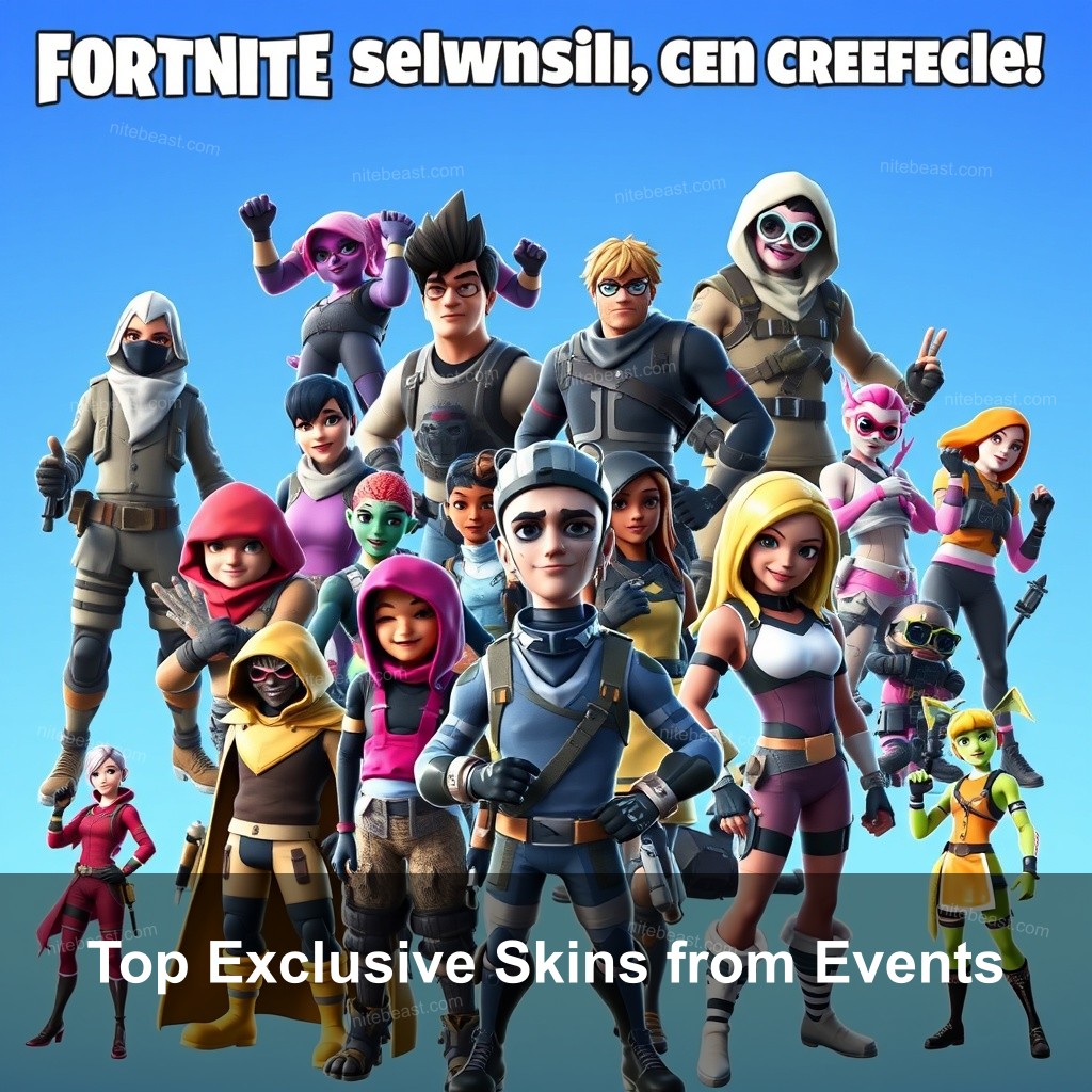 Top Exclusive Skins from Events