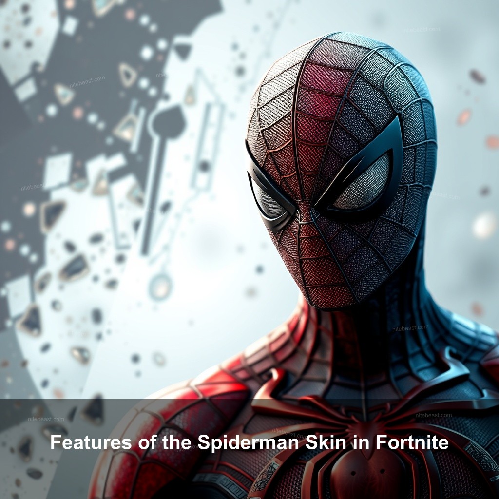 Features of the Spiderman Skin in Fortnite