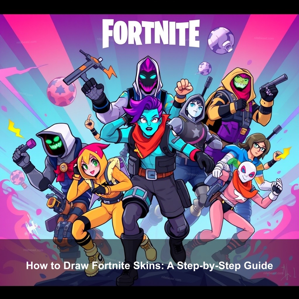 How to Draw Fortnite Skins: A Step-by-Step Guide