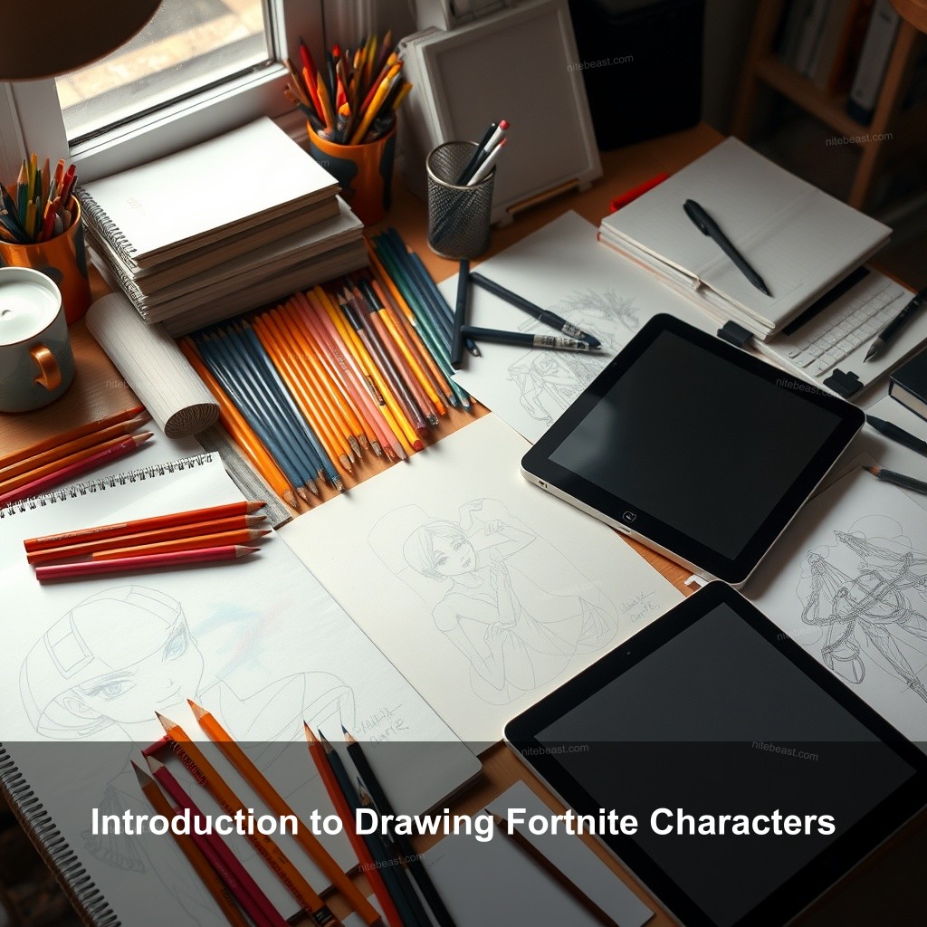 Introduction to Drawing Fortnite Characters