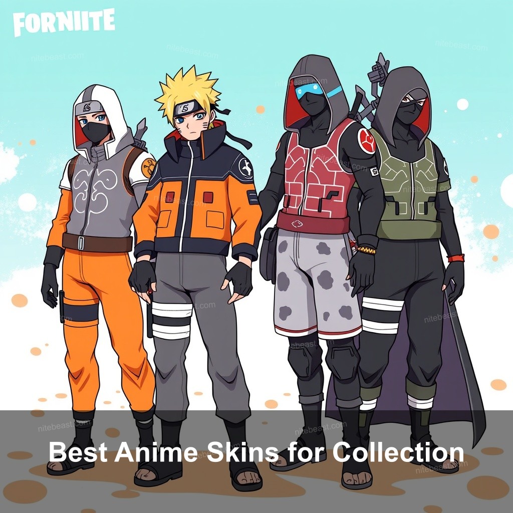 Best Anime Skins for Collection