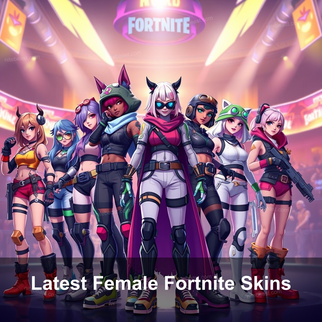 Latest Female Fortnite Skins