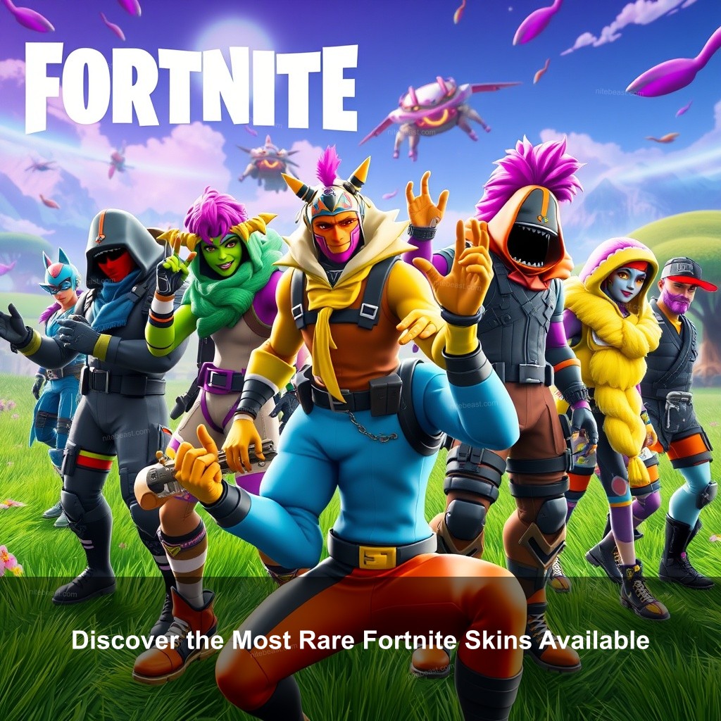 Discover the Most Rare Fortnite Skins Available