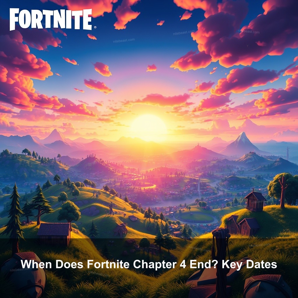 When Does Fortnite Chapter 4 End? Key Dates