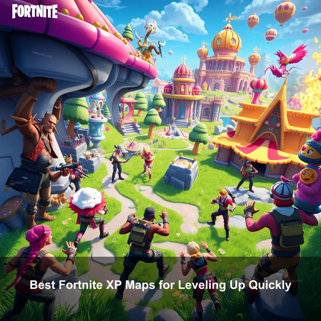 Best Fortnite XP Maps for Leveling Up Quickly