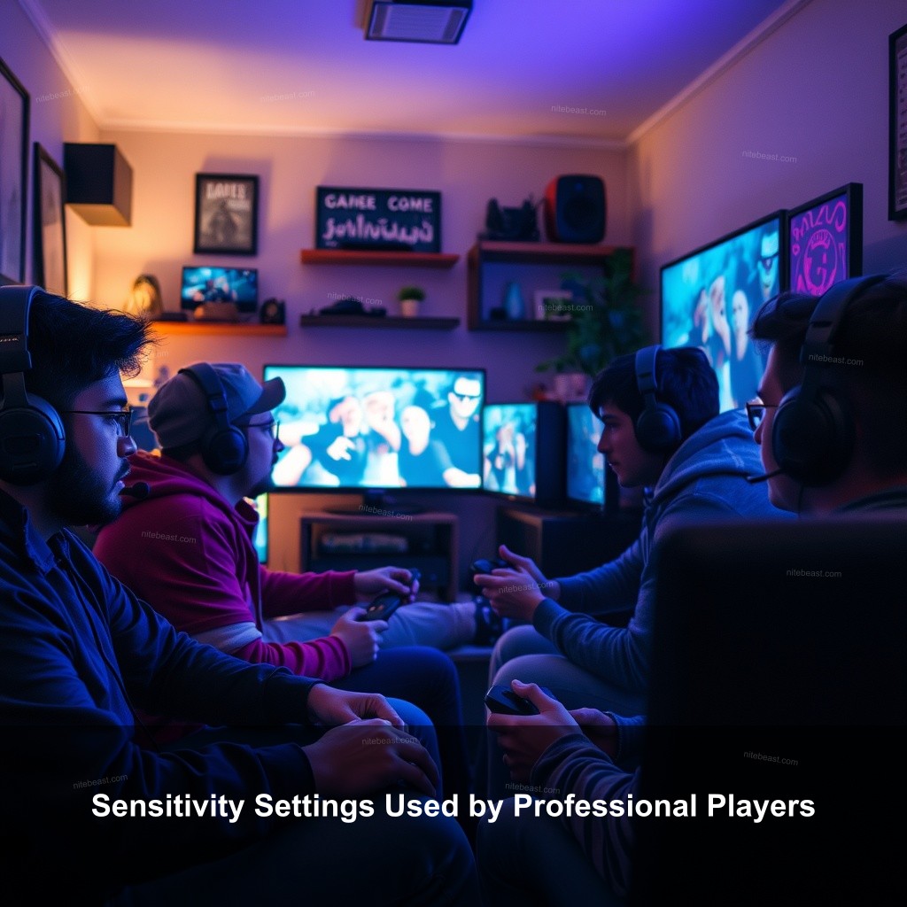 Sensitivity Settings Used by Professional Players