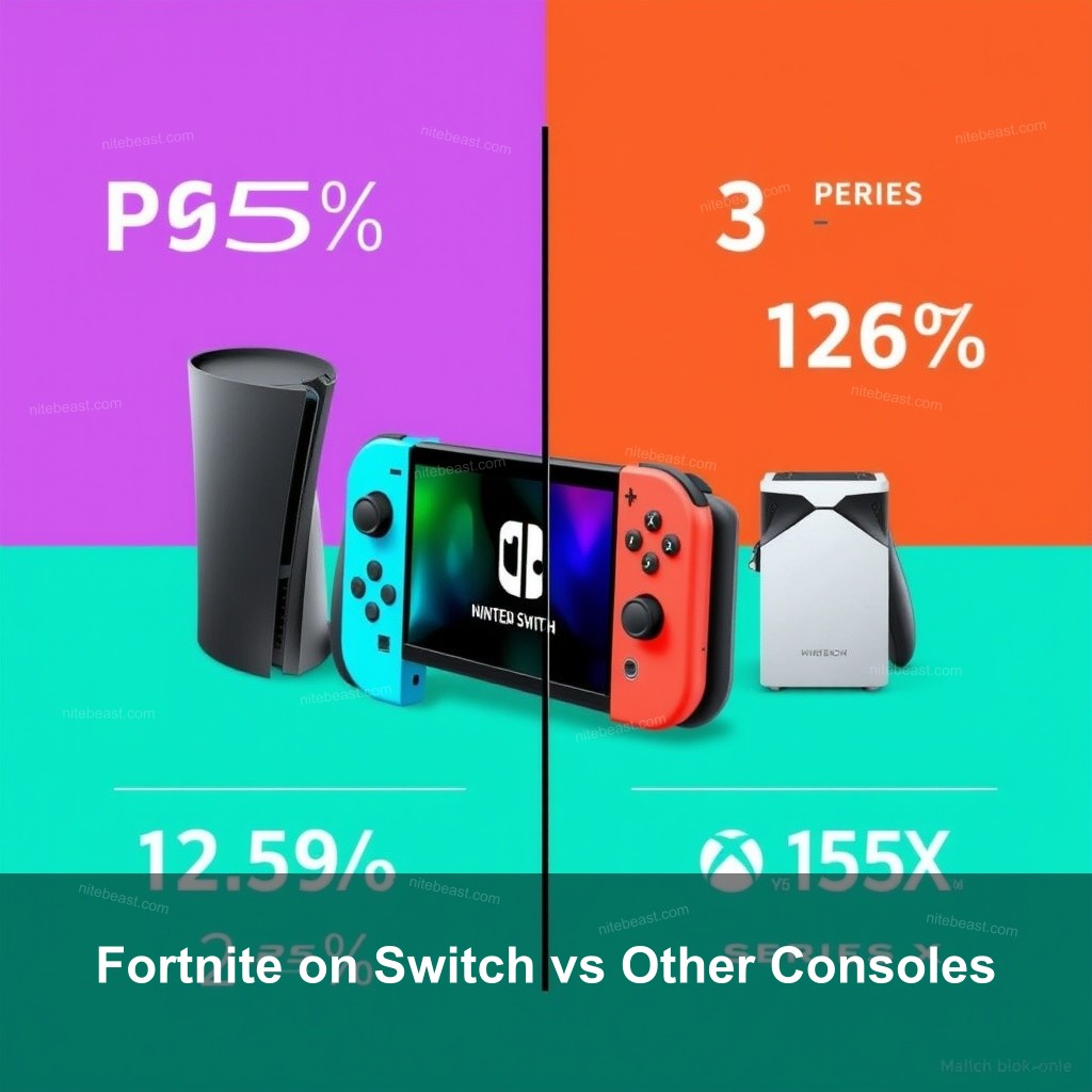 Fortnite on Switch vs Other Consoles