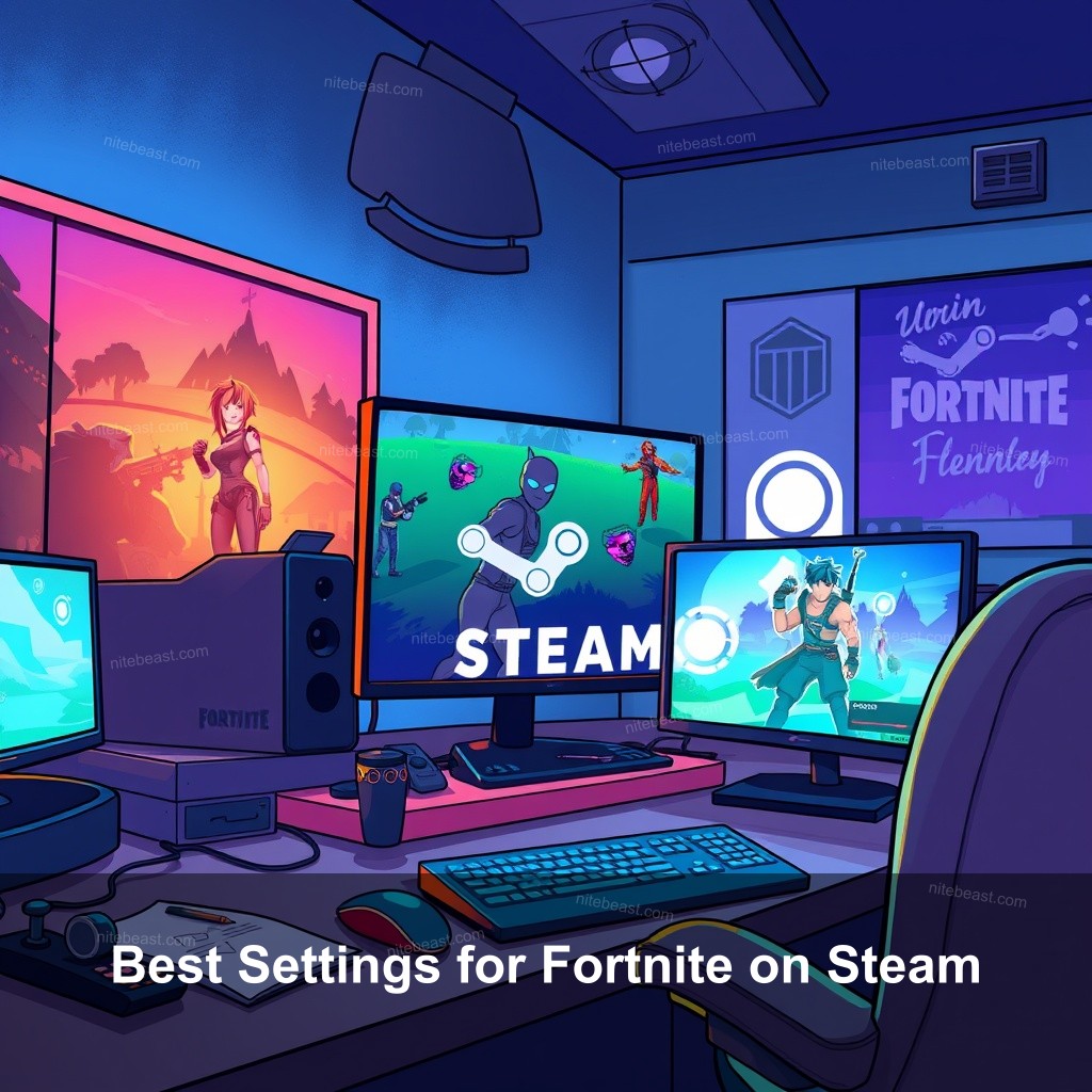 Best Settings for Fortnite on Steam