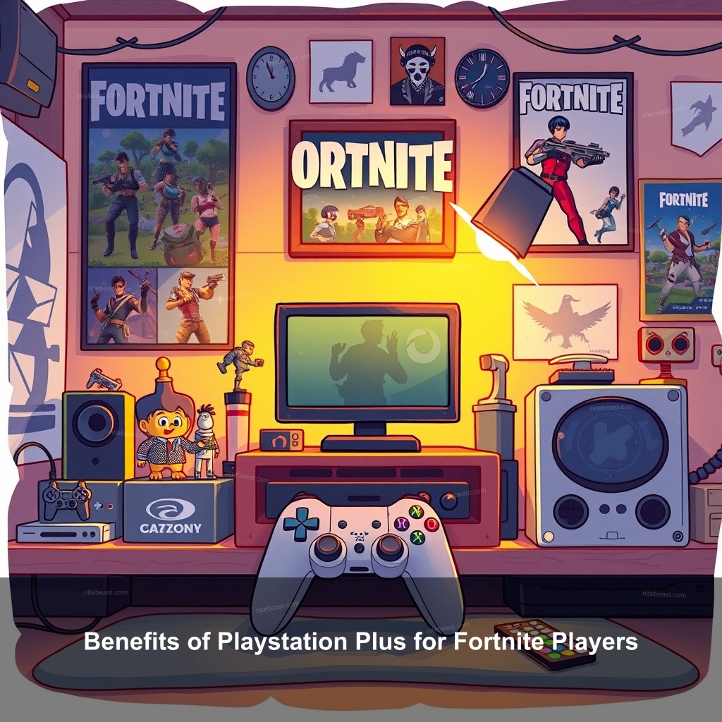 Benefits of Playstation Plus for Fortnite Players