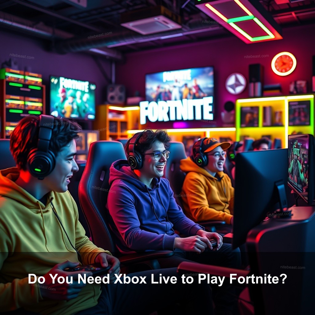 Do You Need Xbox Live to Play Fortnite?