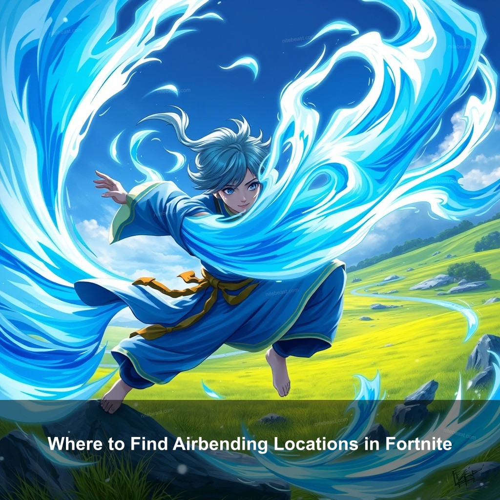 Where to Find Airbending Locations in Fortnite