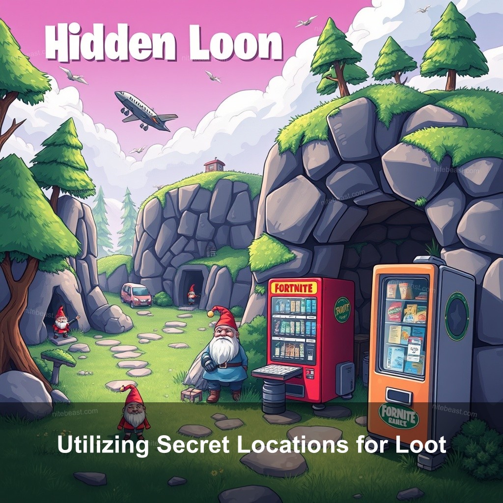 Utilizing Secret Locations for Loot