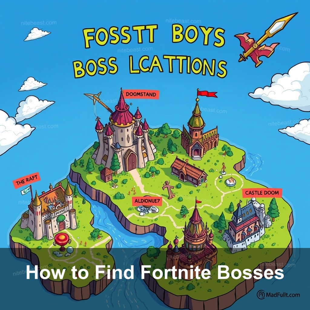 How to Find Fortnite Bosses