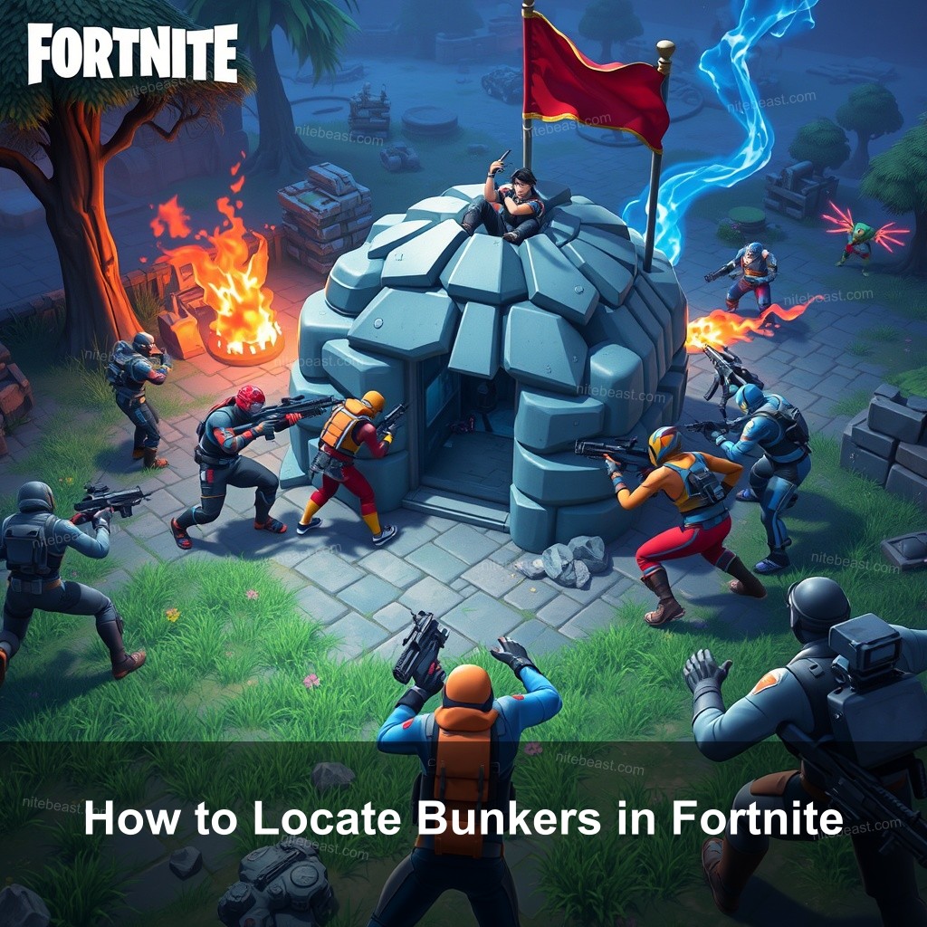 How to Locate Bunkers in Fortnite