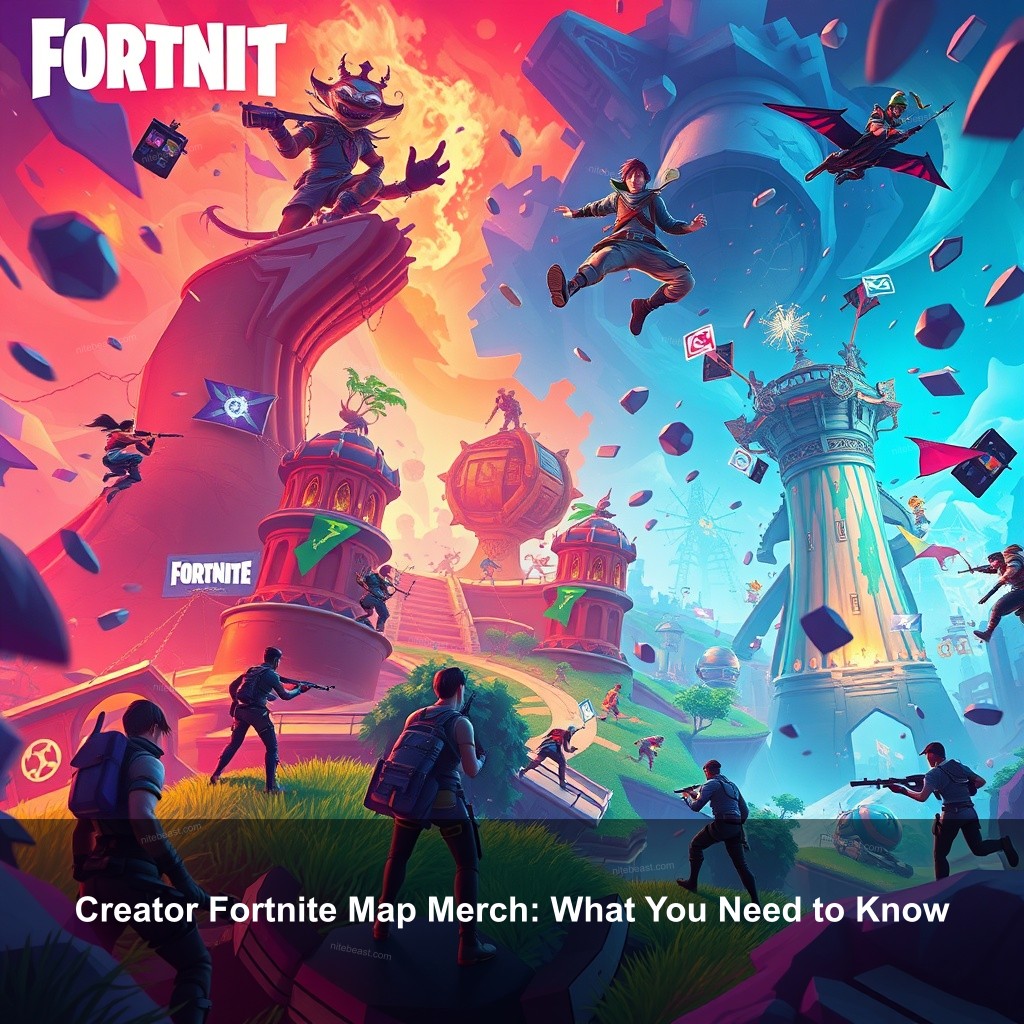 Creator Fortnite Map Merch: What You Need to Know