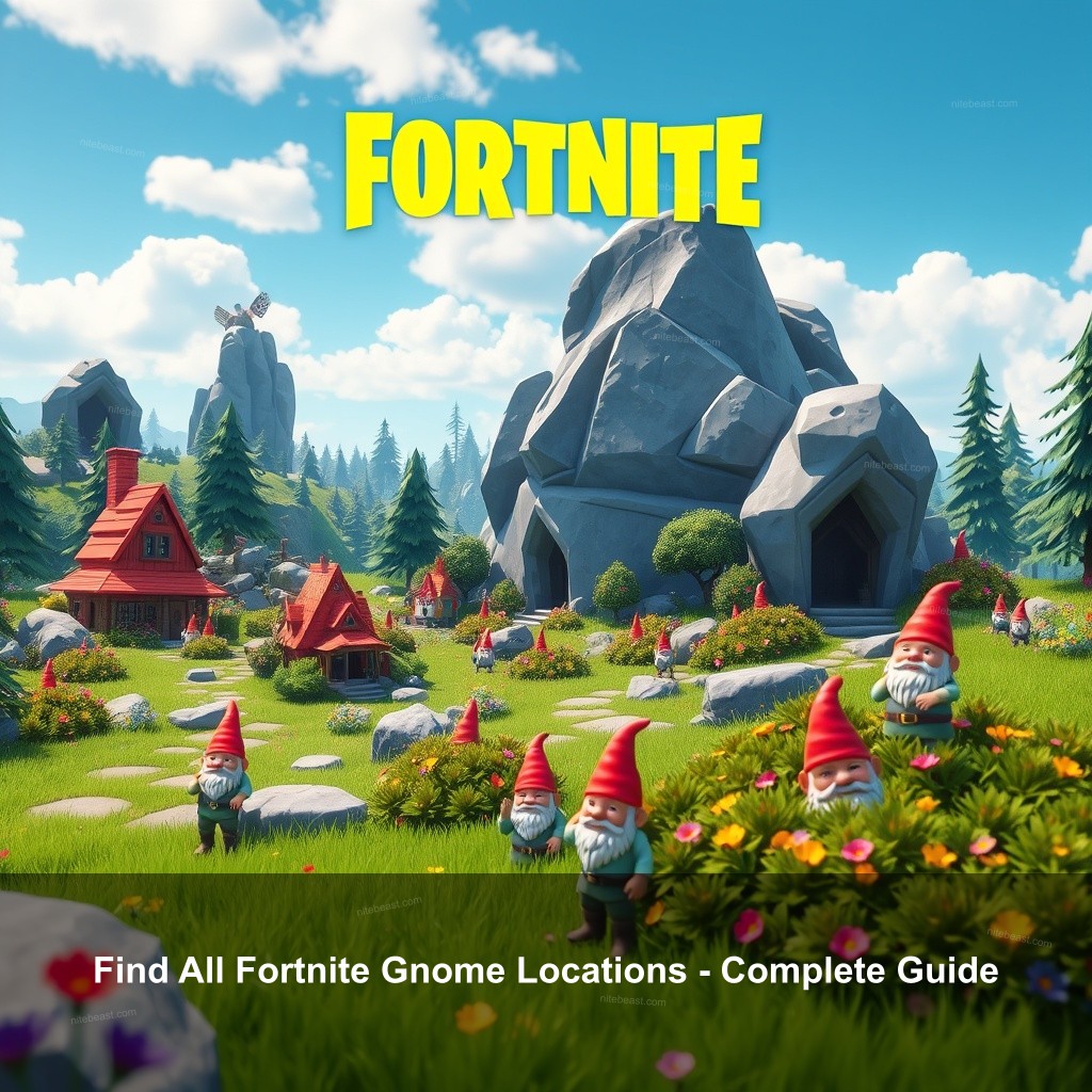 Find All Fortnite Gnome Locations - Complete Guide