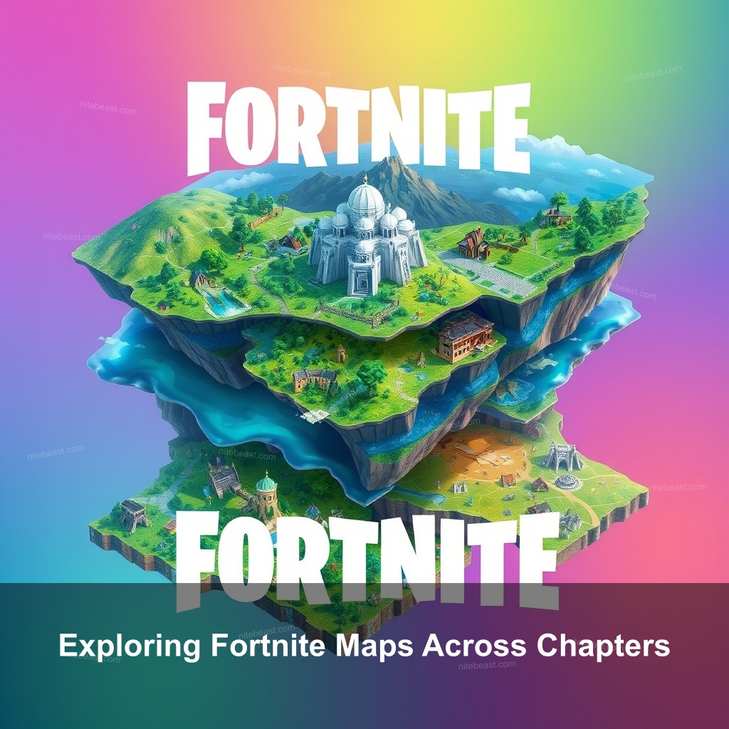 Exploring Fortnite Maps Across Chapters