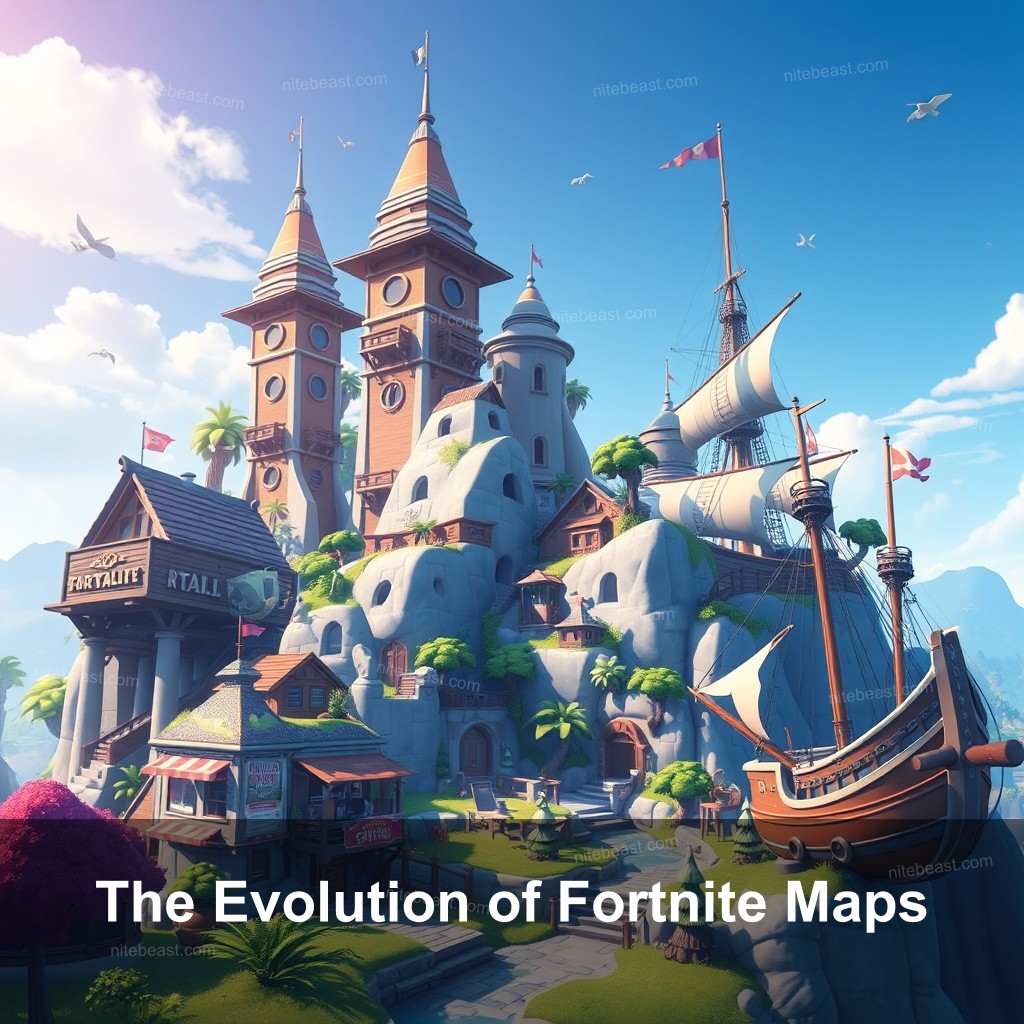 The Evolution of Fortnite Maps