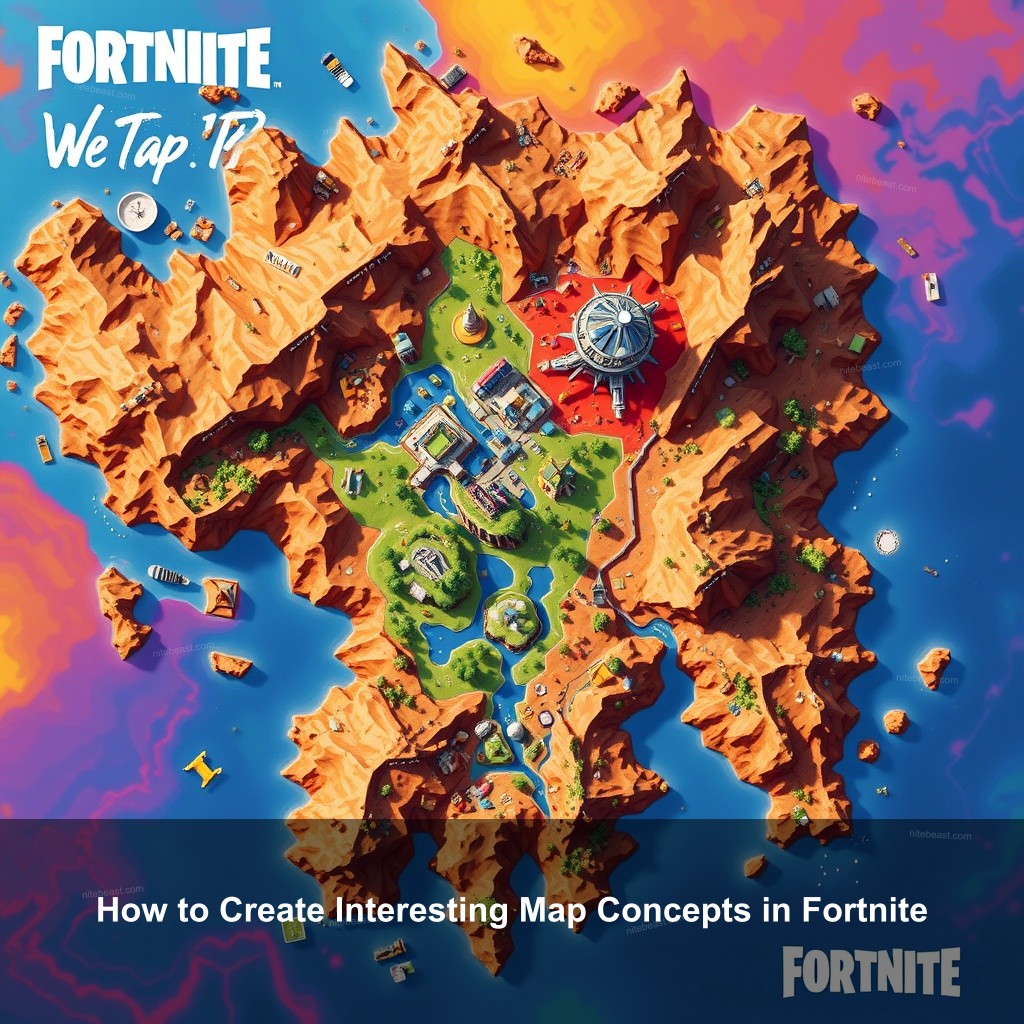 How to Create Interesting Map Concepts in Fortnite