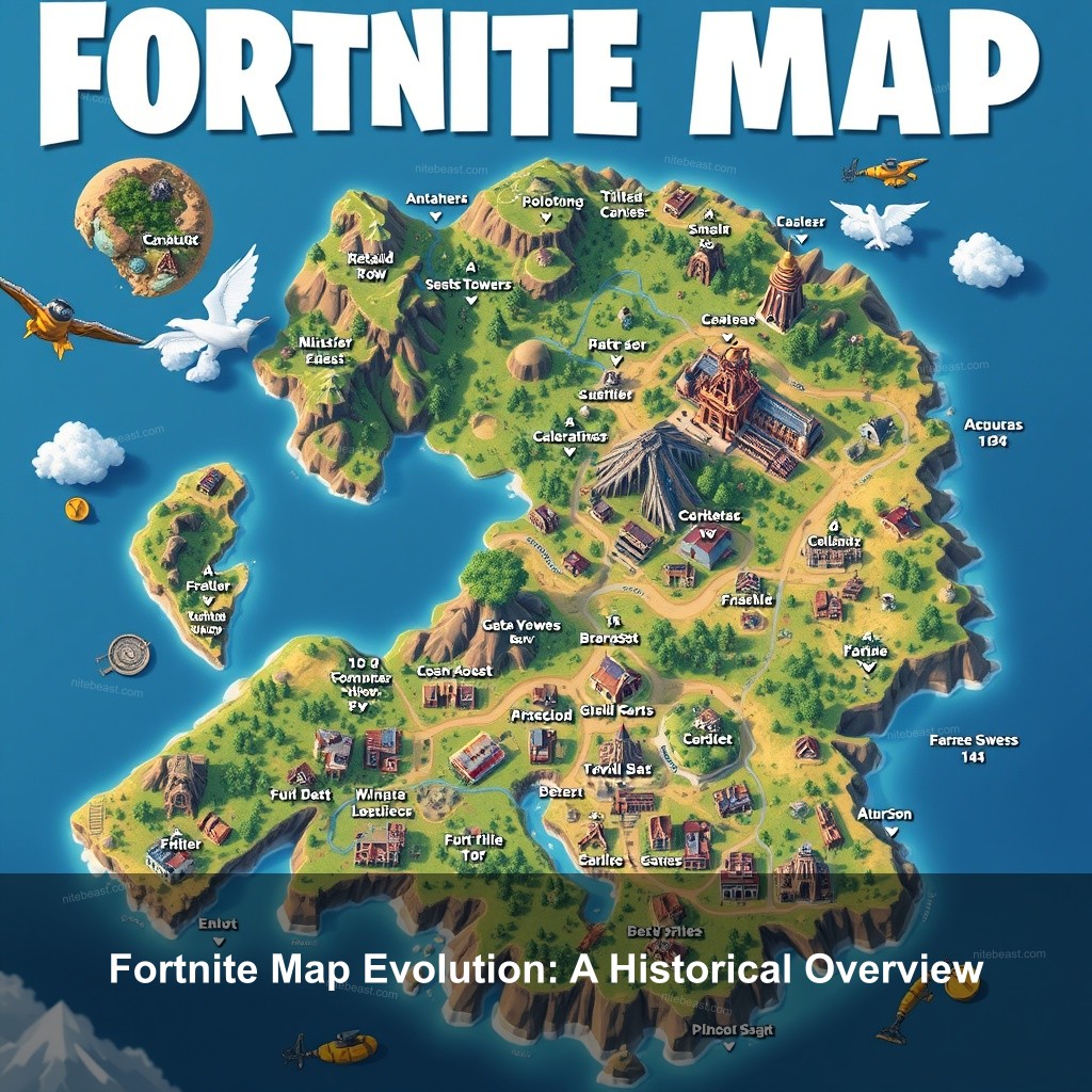 Fortnite Map Evolution: A Historical Overview