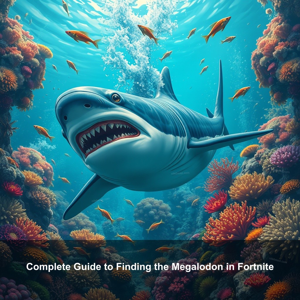 Complete Guide to Finding the Megalodon in Fortnite