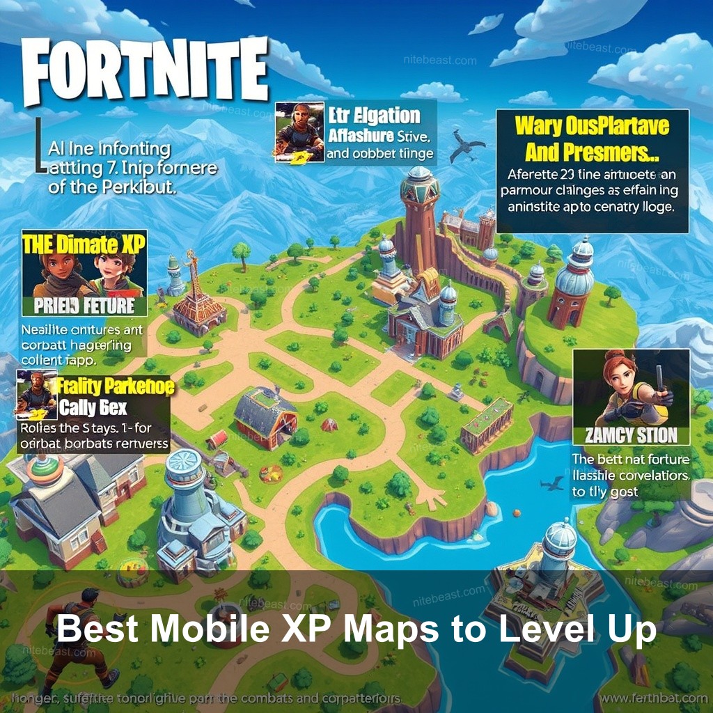 Best Mobile XP Maps to Level Up