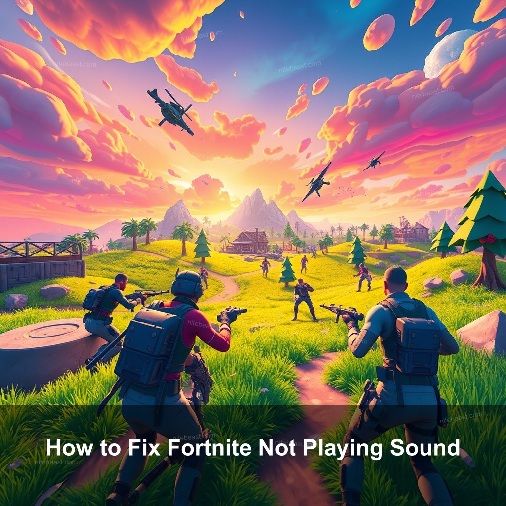 How to Fix Fortnite Not Playing Sound