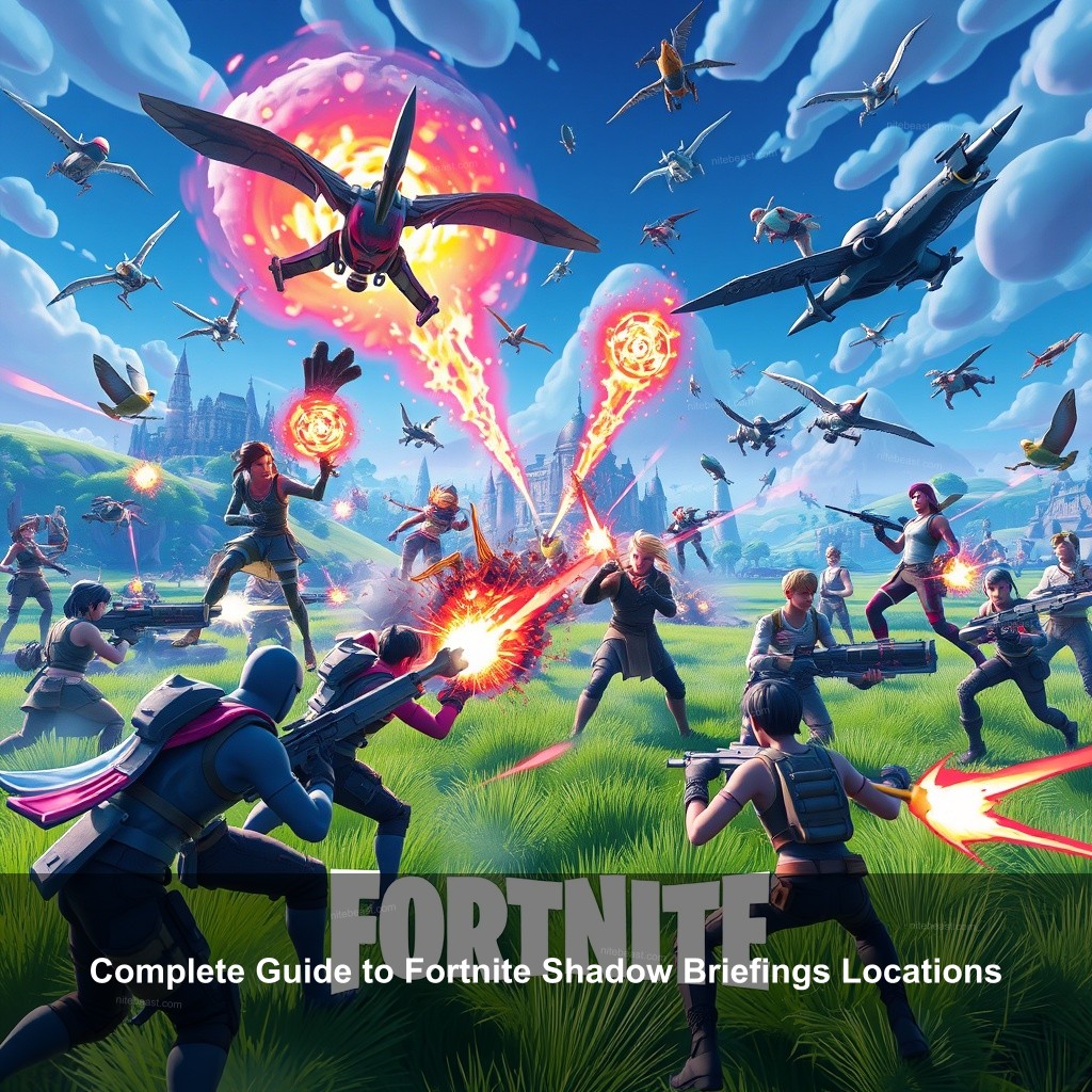 Complete Guide to Fortnite Shadow Briefings Locations