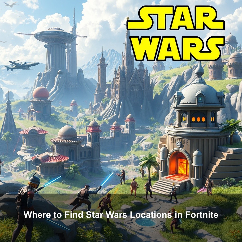 Where to Find Star Wars Locations in Fortnite