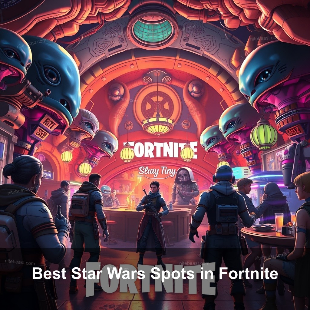 Best Star Wars Spots in Fortnite