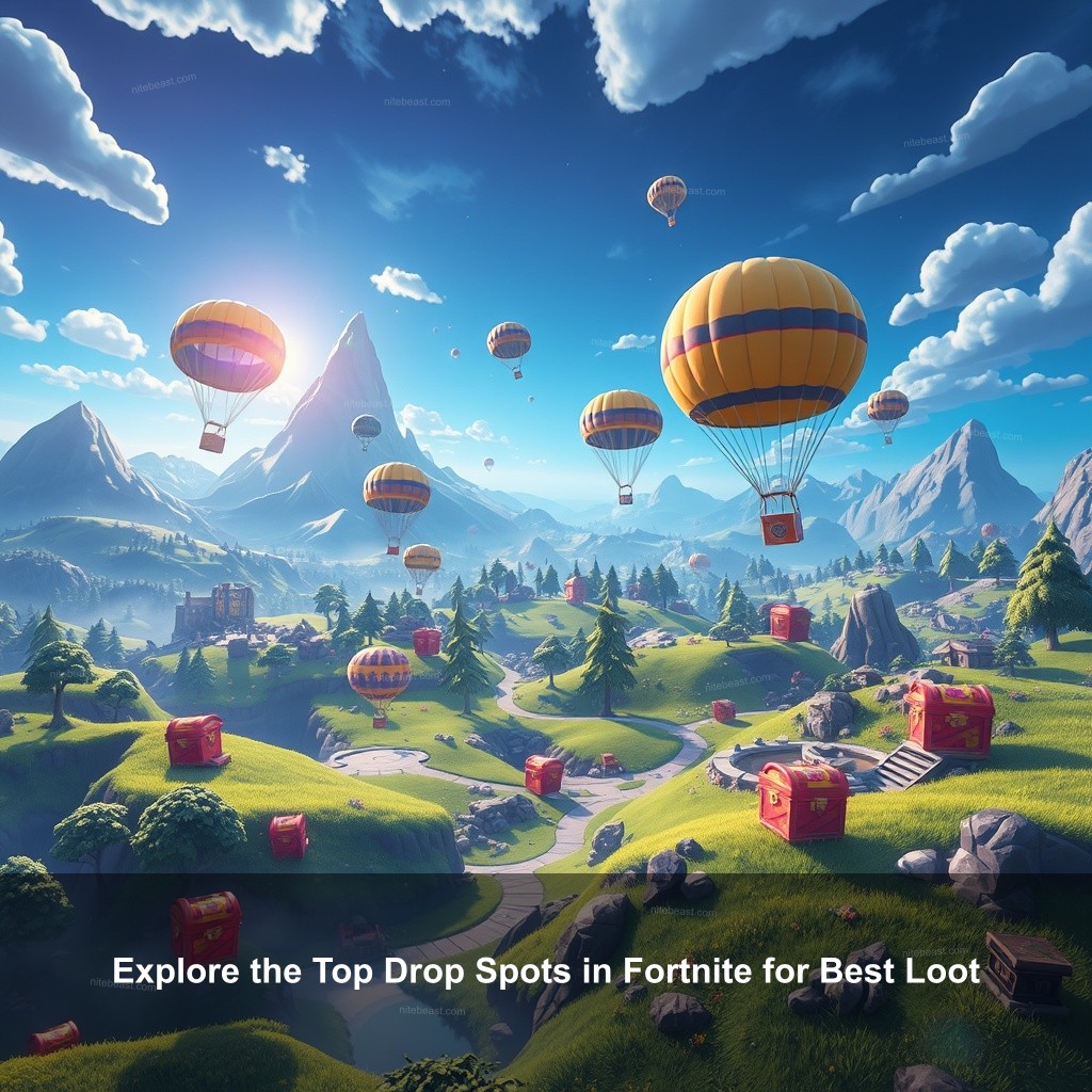 Explore the Top Drop Spots in Fortnite for Best Loot