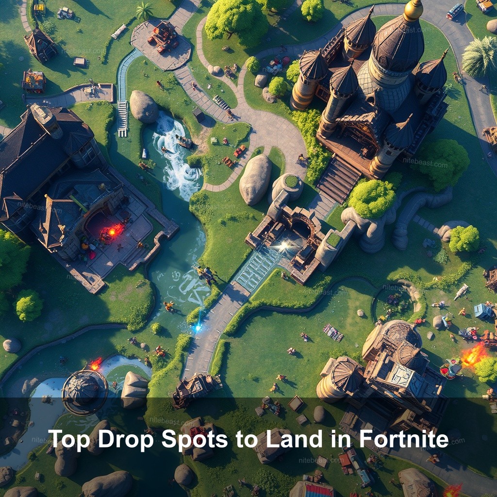 Top Drop Spots to Land in Fortnite