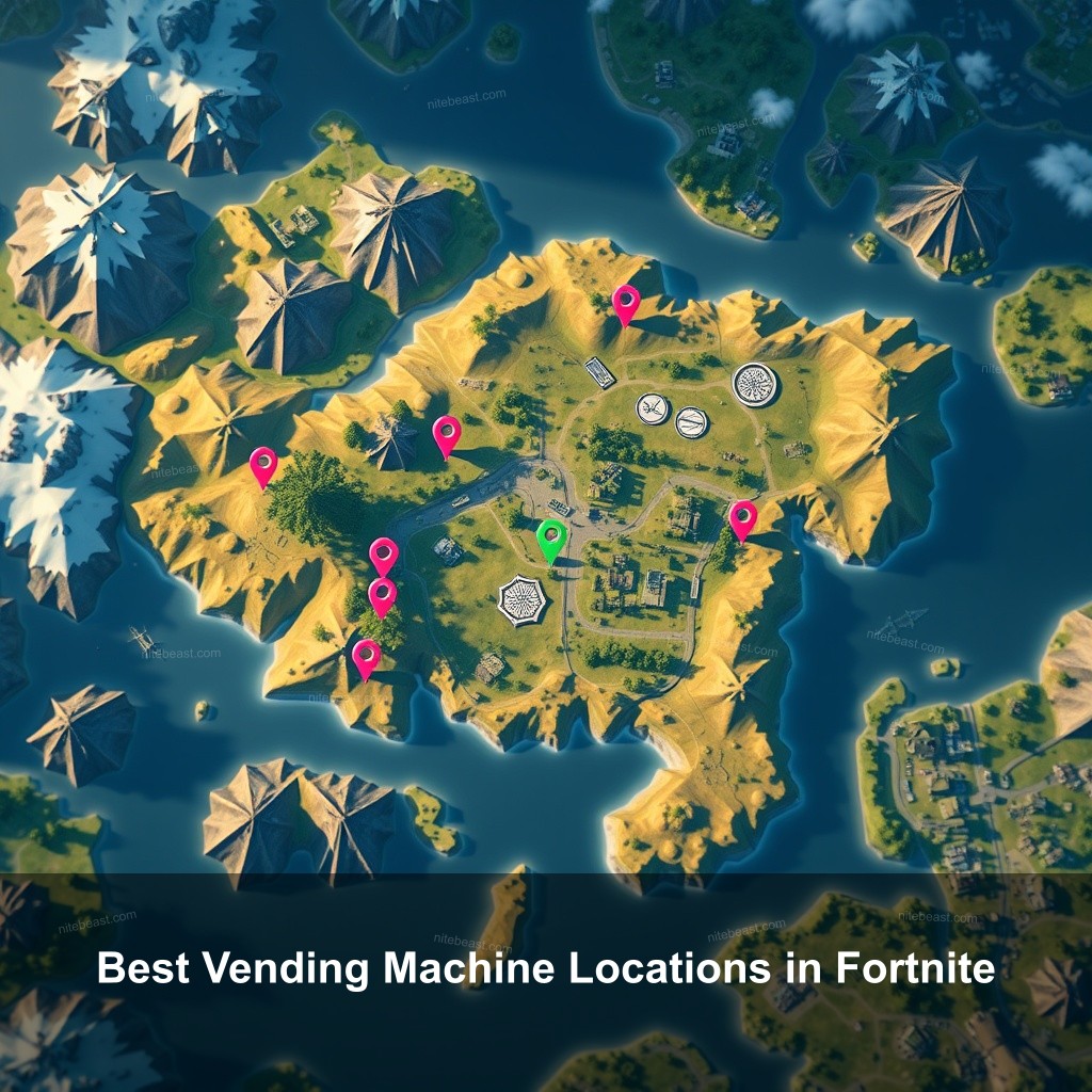 Best Vending Machine Locations in Fortnite