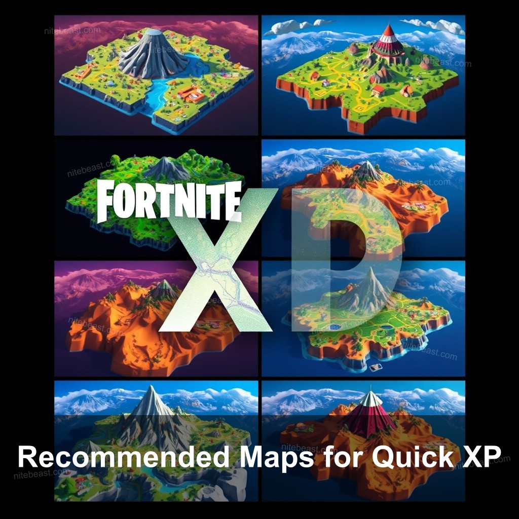 Recommended Maps for Quick XP